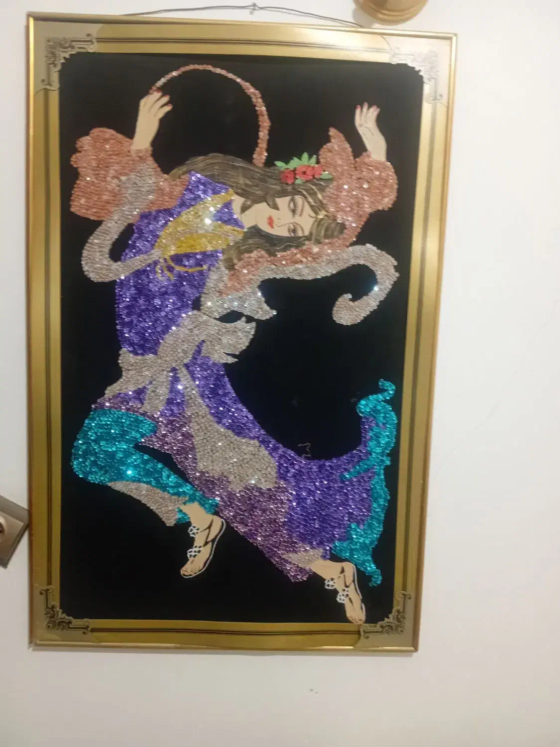 ۲تاتابلوفرش‌وپولک|تابلو فرش|کاشان, عربها|دیوار