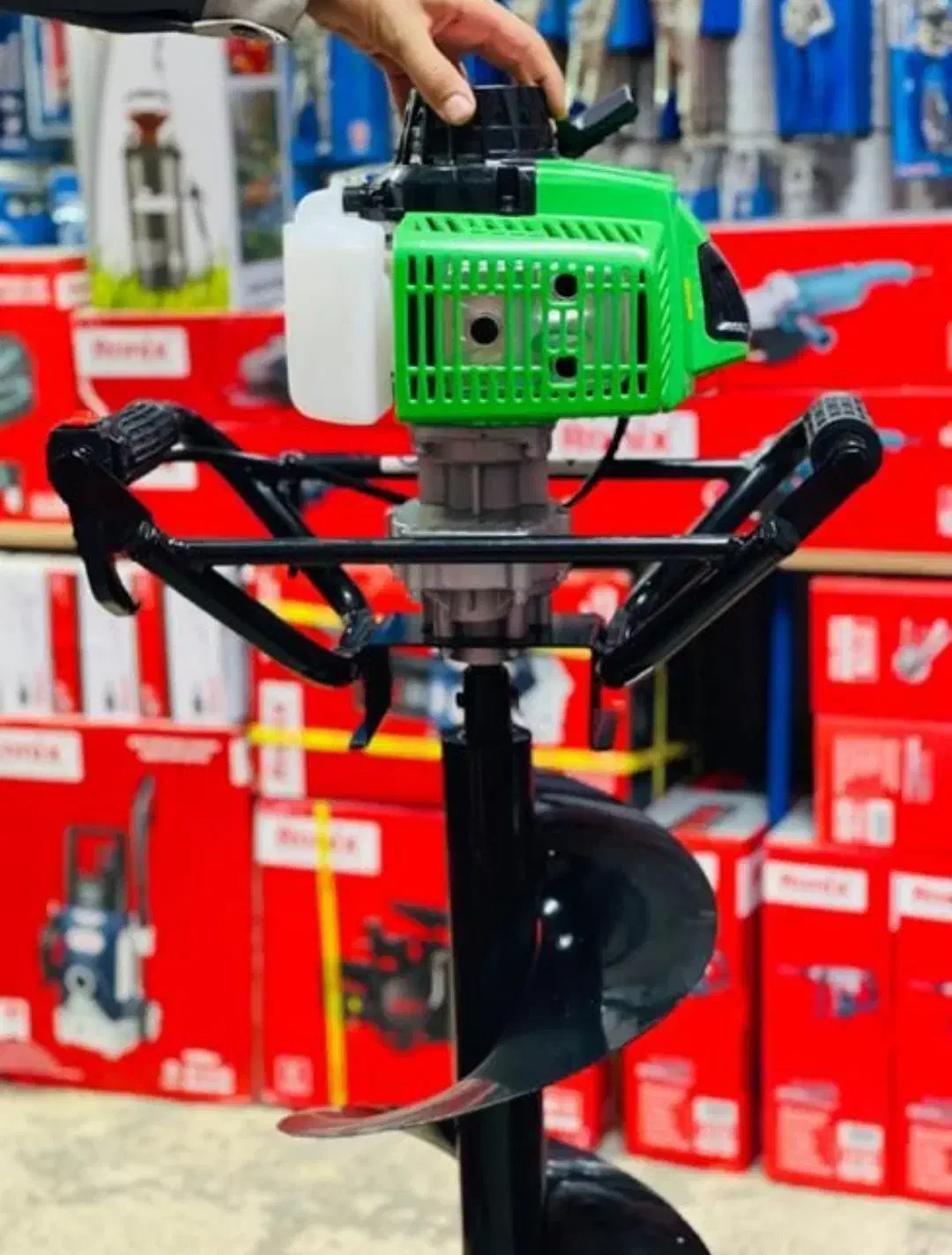 چاله کن فرغونی دستی سیلندری دوو کره با مته کامل|ماشینآلات صنعتی|تهران, شهید رجایی|دیوار