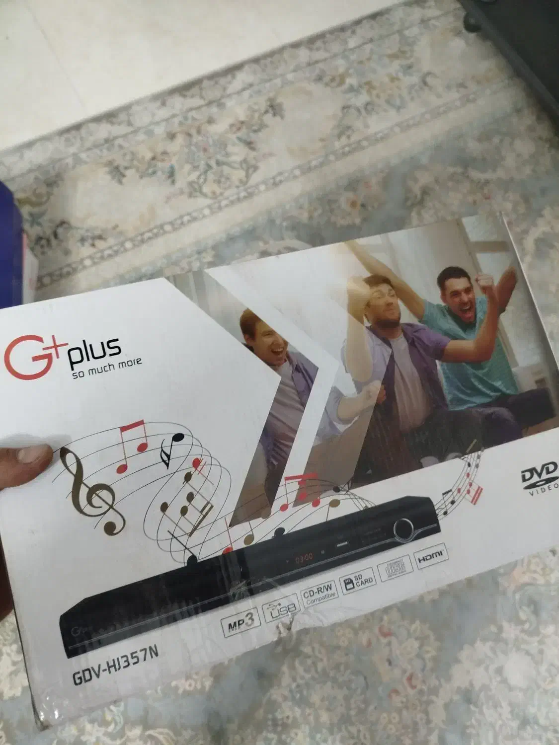 DVD نو فلش خور جی پلاس|پخشکننده DVD و ویدیو|مشهد, فدک|دیوار