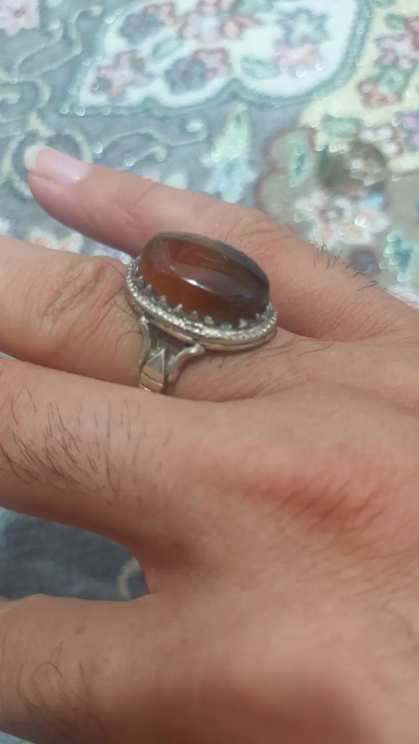 ۵عددانگشترسنگ طبیعی|جواهرات|اصفهان, گرکان|دیوار