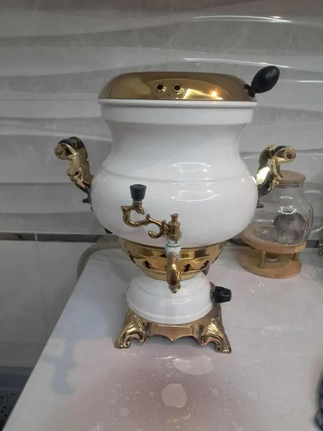 سماور|قوری، کتری، قهوهساز دستی|روانسر, |دیوار