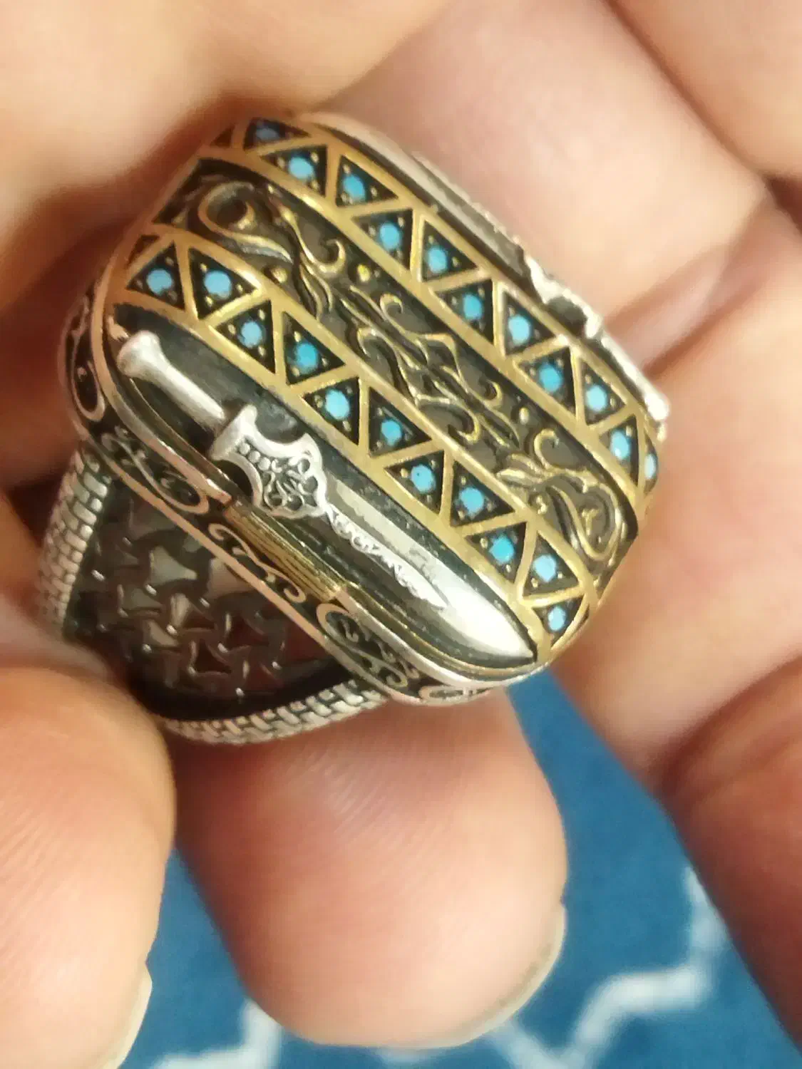 انگشتر صندوقچه دار|بدلیجات|یزد, |دیوار