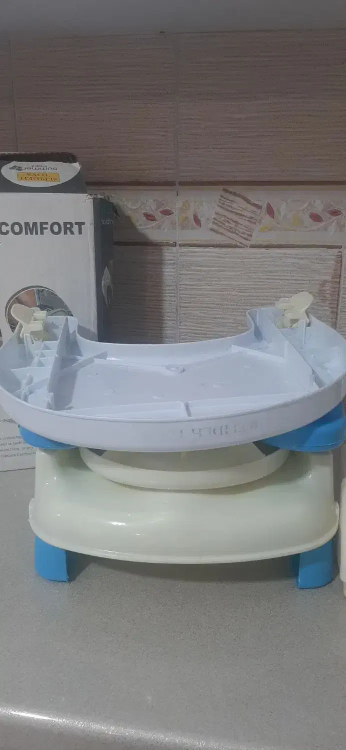 صندلی غذای تاشو کودک|تخت و صندلی بچه|ری, دیلمان|دیوار