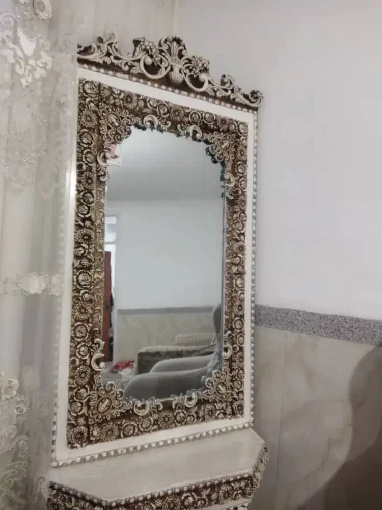 آینه کنسولی|بوفه، ویترین، کنسول|همدان, |دیوار