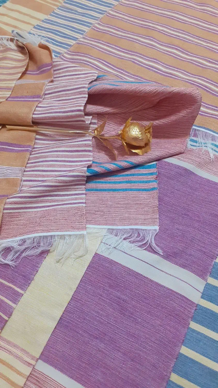 حوله و دستمالهای نخی دستبافت|سفره، حوله، دستمال آشپزخانه|یزد, |دیوار