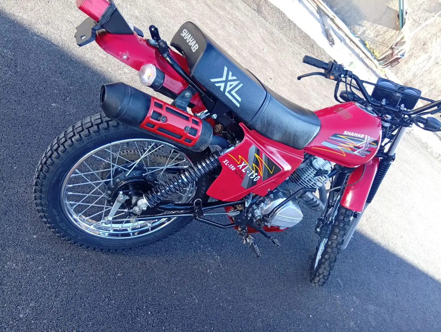 تریل شهاب استارتی خشک|موتورسیکلت|ملکشاهی, |دیوار