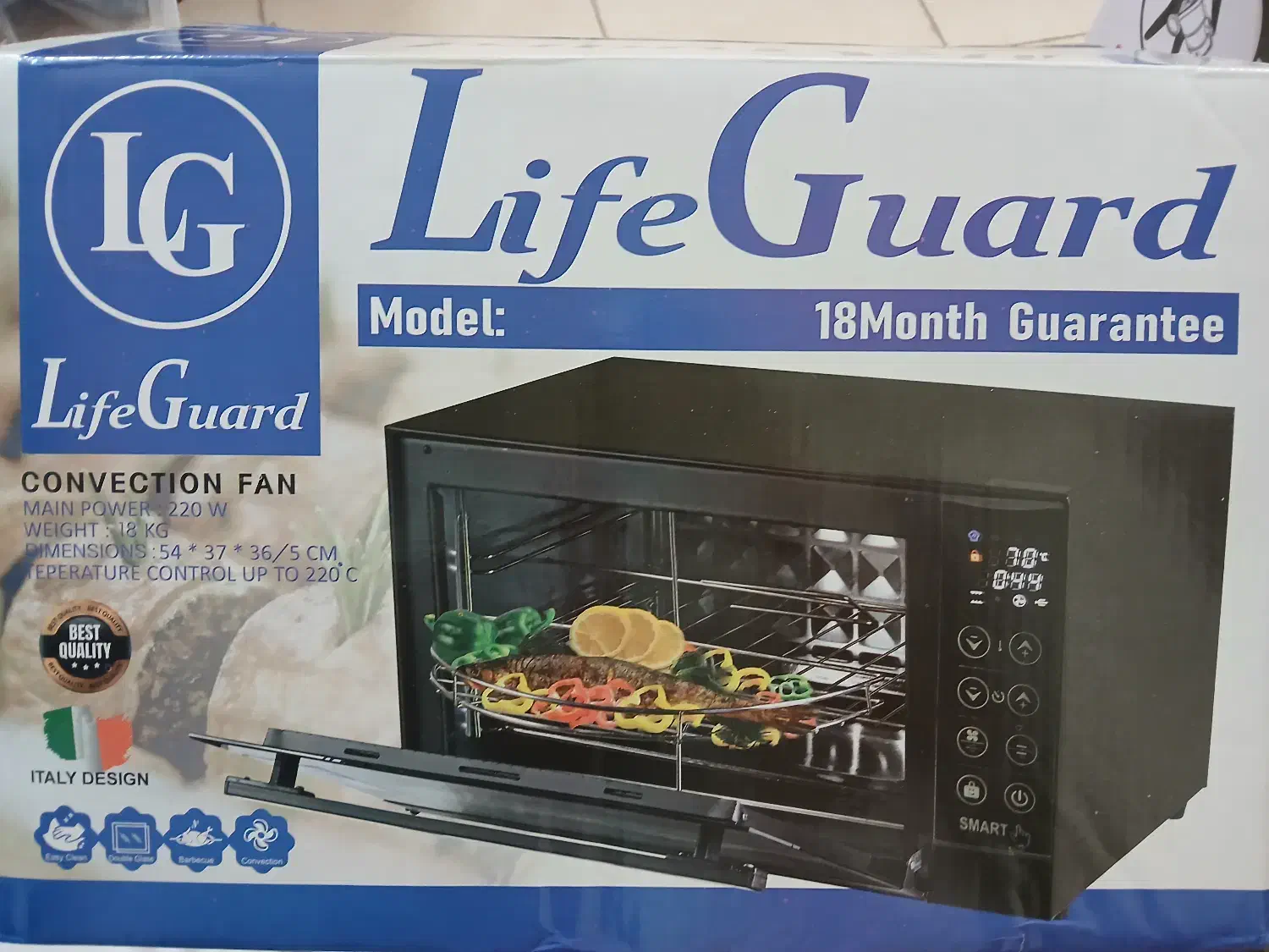 ماکروویو و توستر لایف گارد نقره ای آکبند|اجاق گاز و لوازم برقی پخت‌وپز|رفسنجان, |دیوار