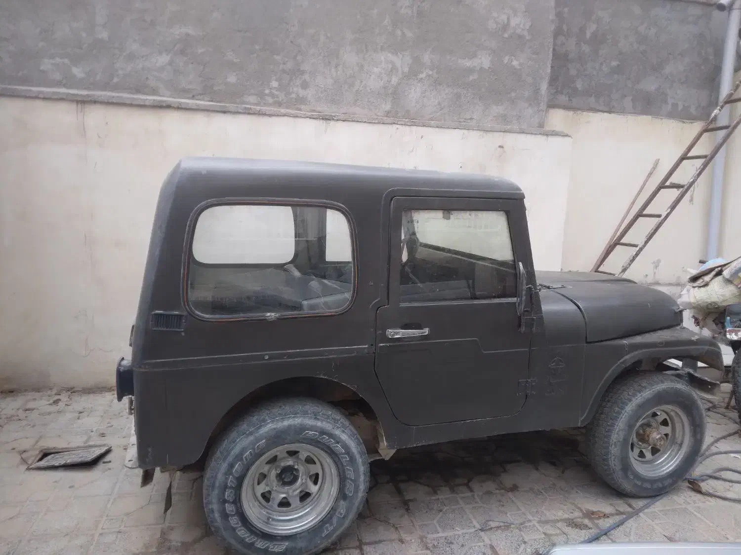 جیپ موتور و شاسی دستکوب|خودرو سواری و وانت|شهرکرد, |دیوار