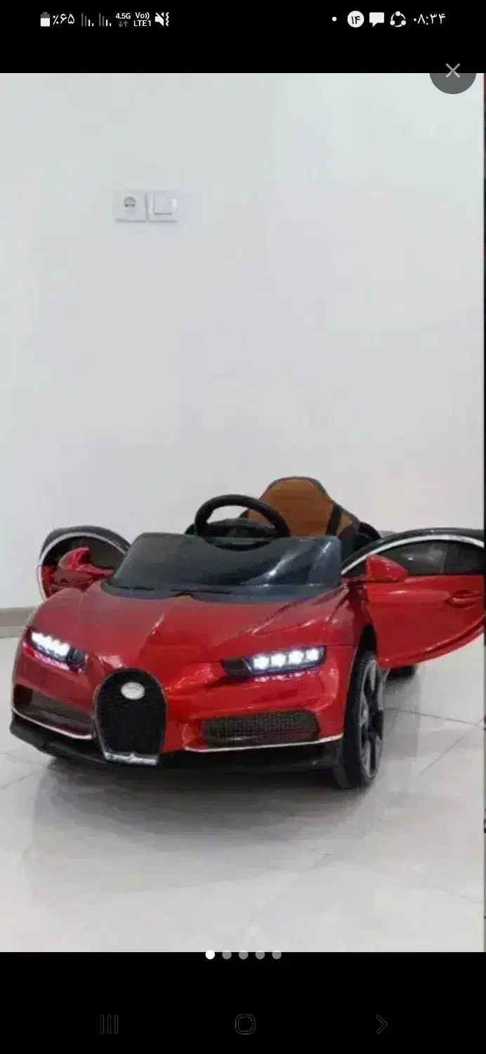 ماشین شارژی بوگاتی|دوچرخه، اسکیت، اسکوتر|رباط‌کریم, نصیرشهر|دیوار