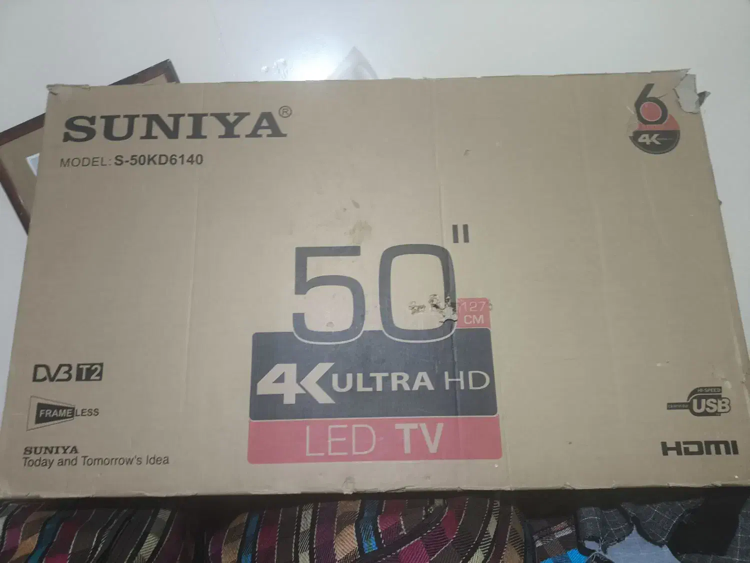 ال ای دی 50شکسته سونیا|تلویزیون و پروژکتور|خرمآباد, |دیوار