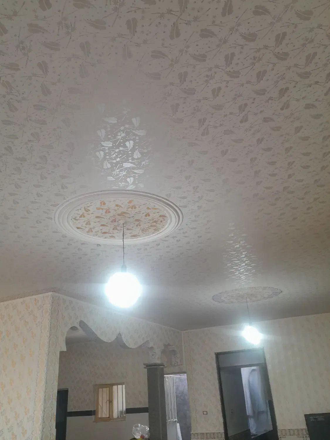 نقاشی ساختمان طرح کاغذ دیواری|خدمات پیشه و مهارت|میاندوآب, |دیوار