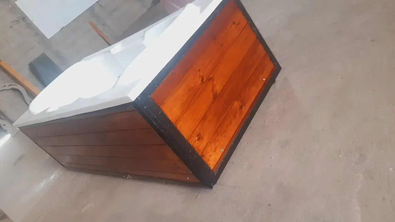 وان جکوزی تک نفره۱۷۰×۸۰ اسپاک اکلیلی هفت رنگ|لوازم حمام|رشت, آزادگان|دیوار