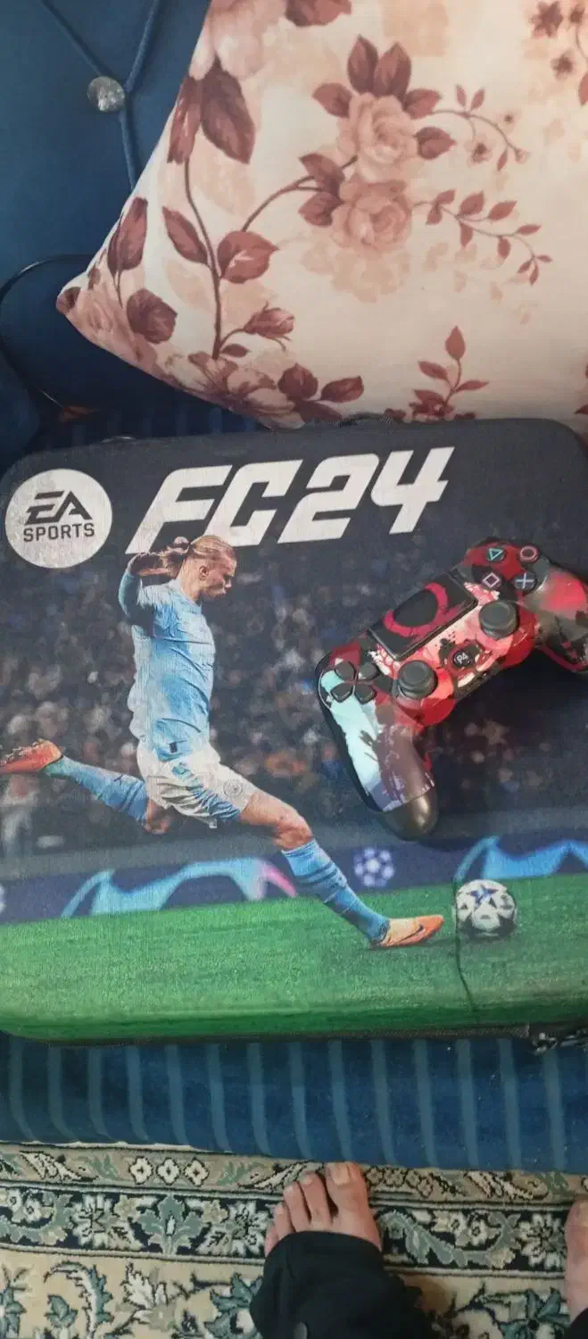 دسته ps4با کیف ps4|کنسول، بازی ویدئویی و آنلاین|ری, ظهیرآباد|دیوار