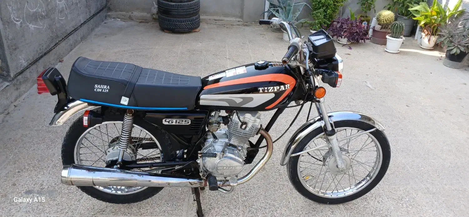 موتور 124cc|موتورسیکلت|گمیشان, |دیوار