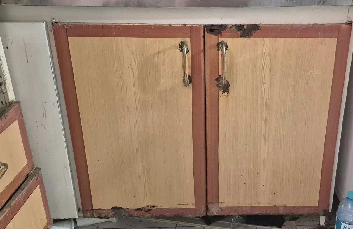 کابینت فلزی (توافقی)|آب‌چکان و نظم‌دهنده ظروف|اهواز, زندوکیلی|دیوار