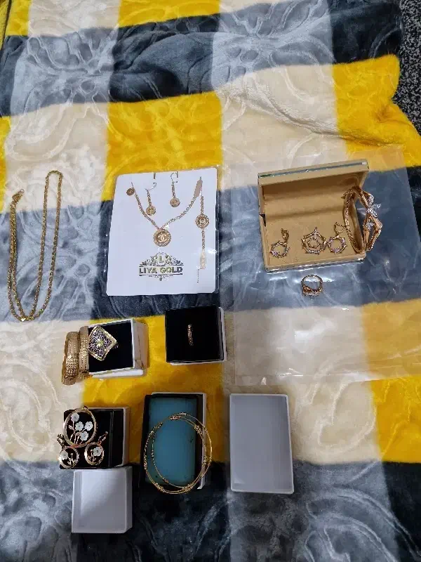 طلاهای نو النگونو زنجیرمدل یزدی نو نیم ست چنل|جواهرات|تهران, باشگاه نفت|دیوار