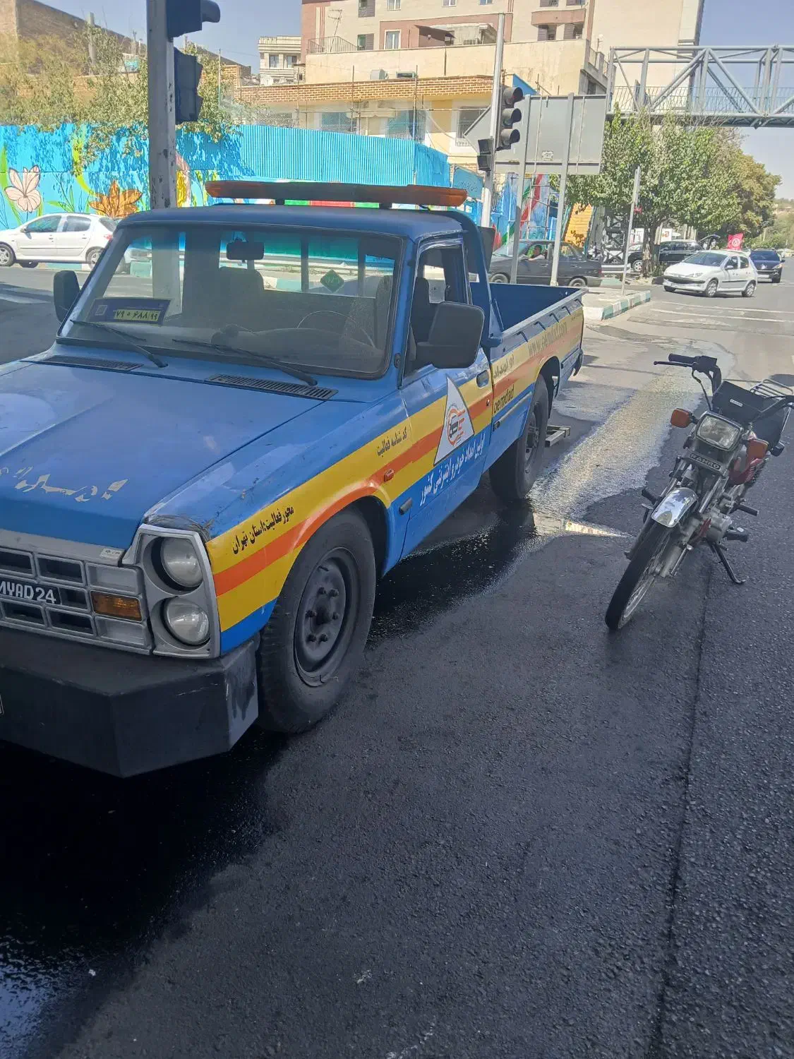 جرثقیل خودروبر یدک کش امداد خودرو شرق تهران|خدمات حمل و نقل|تهران, بوستان شیان|دیوار