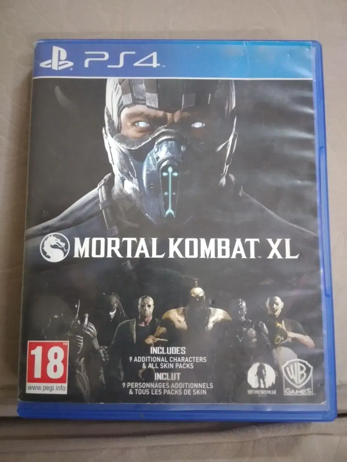 دیسک بازی ps4 مورتال کومبات|کنسول، بازی ویدئویی و آنلاین|اردبیل, |دیوار