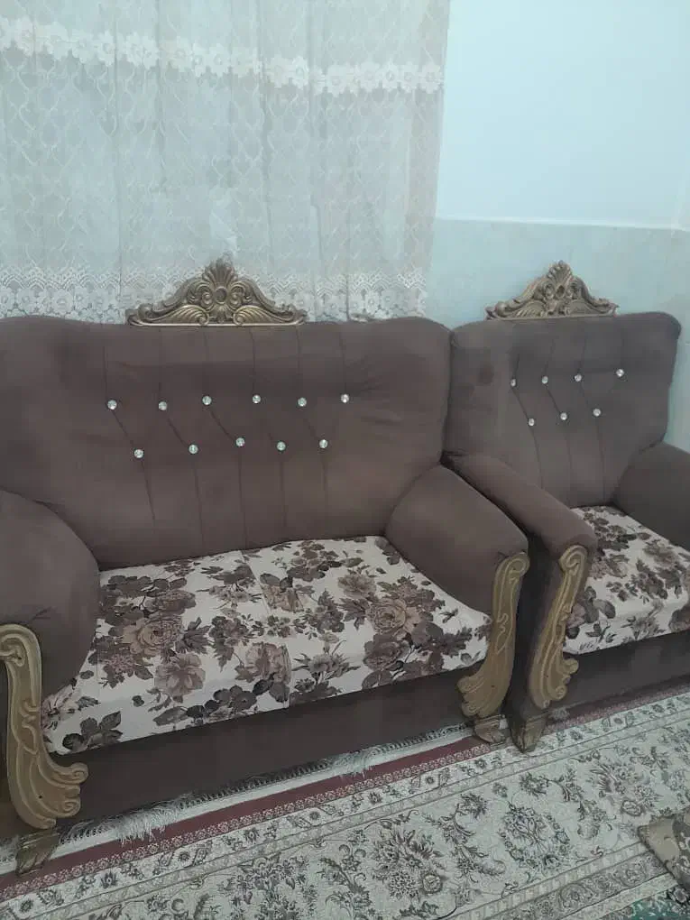 مبل 7 نفره|مبلمان خانگی و میز عسلی|سیرجان, |دیوار