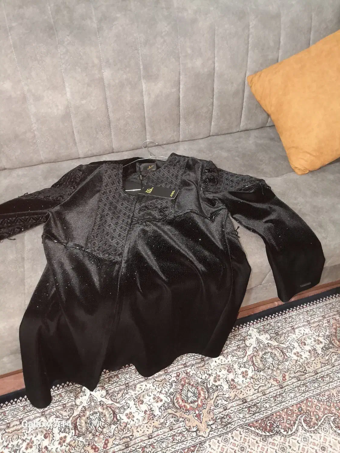 مانتو مجلسی مخمل نو نو پوشیده نشده اندازه نیست|لباس|خوی, |دیوار