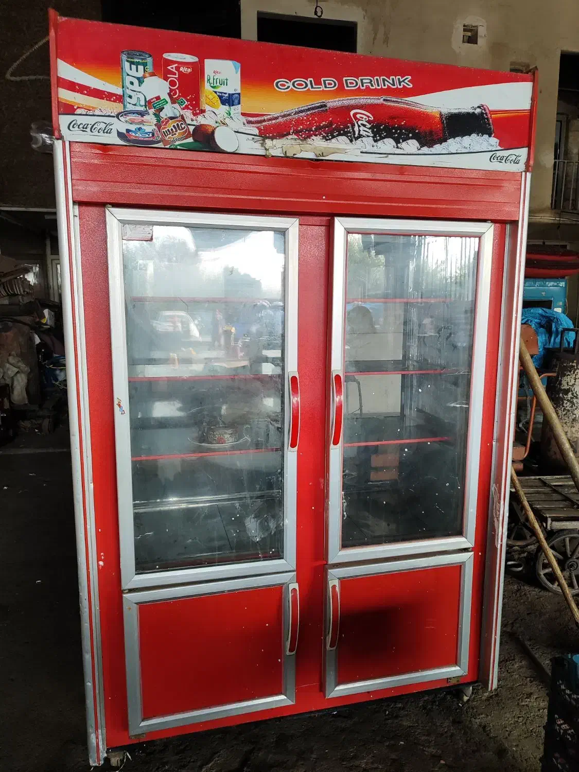 یخچال چهار دره در حد نو|فروشگاه و مغازه|کرج, میدان میوه و تره بار مرکزی|دیوار