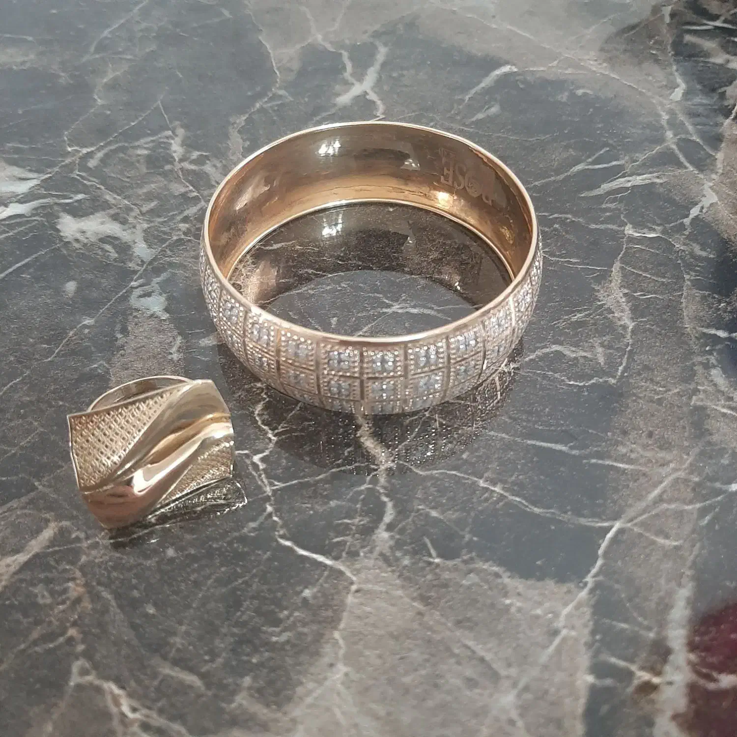 النگو و انگشتر نو +3 درصد|جواهرات|اردبیل, |دیوار