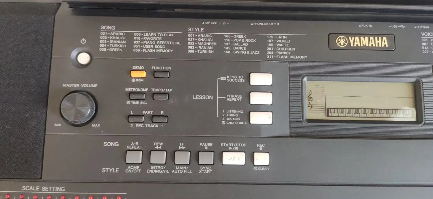 ارگ یاماها( yamaha psr-a350)|پیانو، کیبورد، آکاردئون|اصفهان, بهارستان (مخابرات)|دیوار