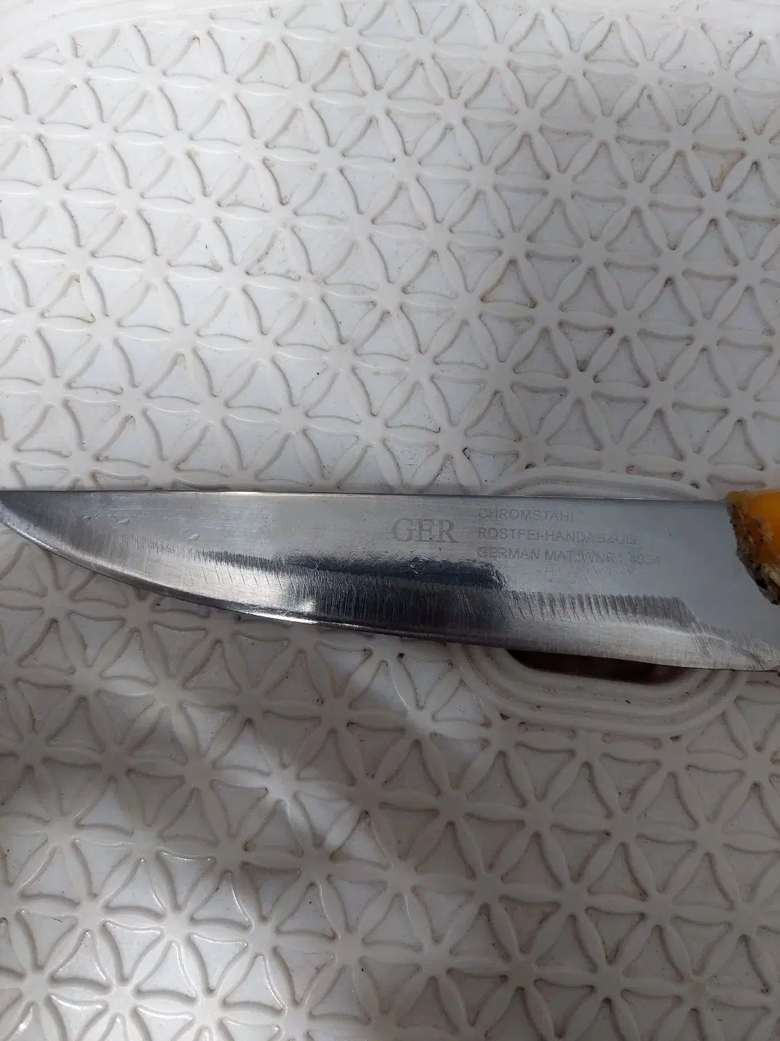 چاقو GER قدیمی|ظروف پخت‌وپز|ری, سرتخت|دیوار