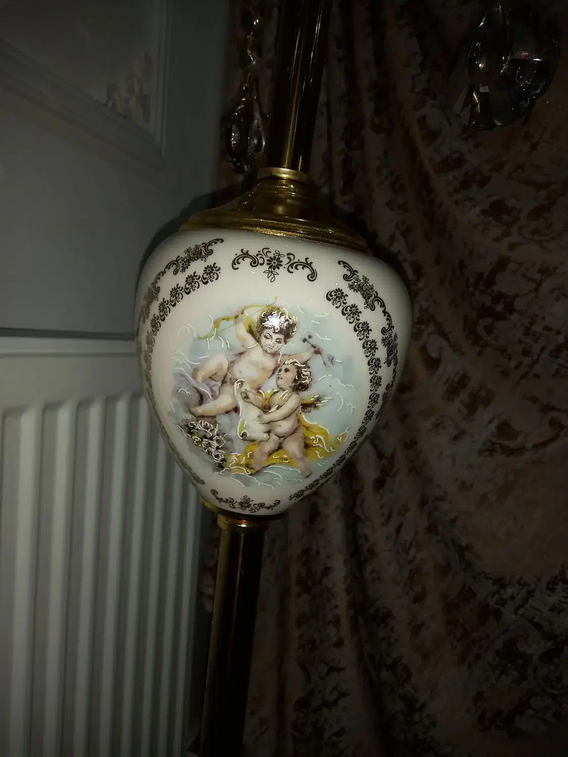 آباژور طلایی|چراغ خواب و آباژور|بیرجند, |دیوار