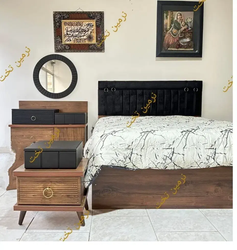 خواب خوش با تختخوابهای چوبی دستساز%%|تخت و سرویس خواب|کرج, کارخانه قند|دیوار