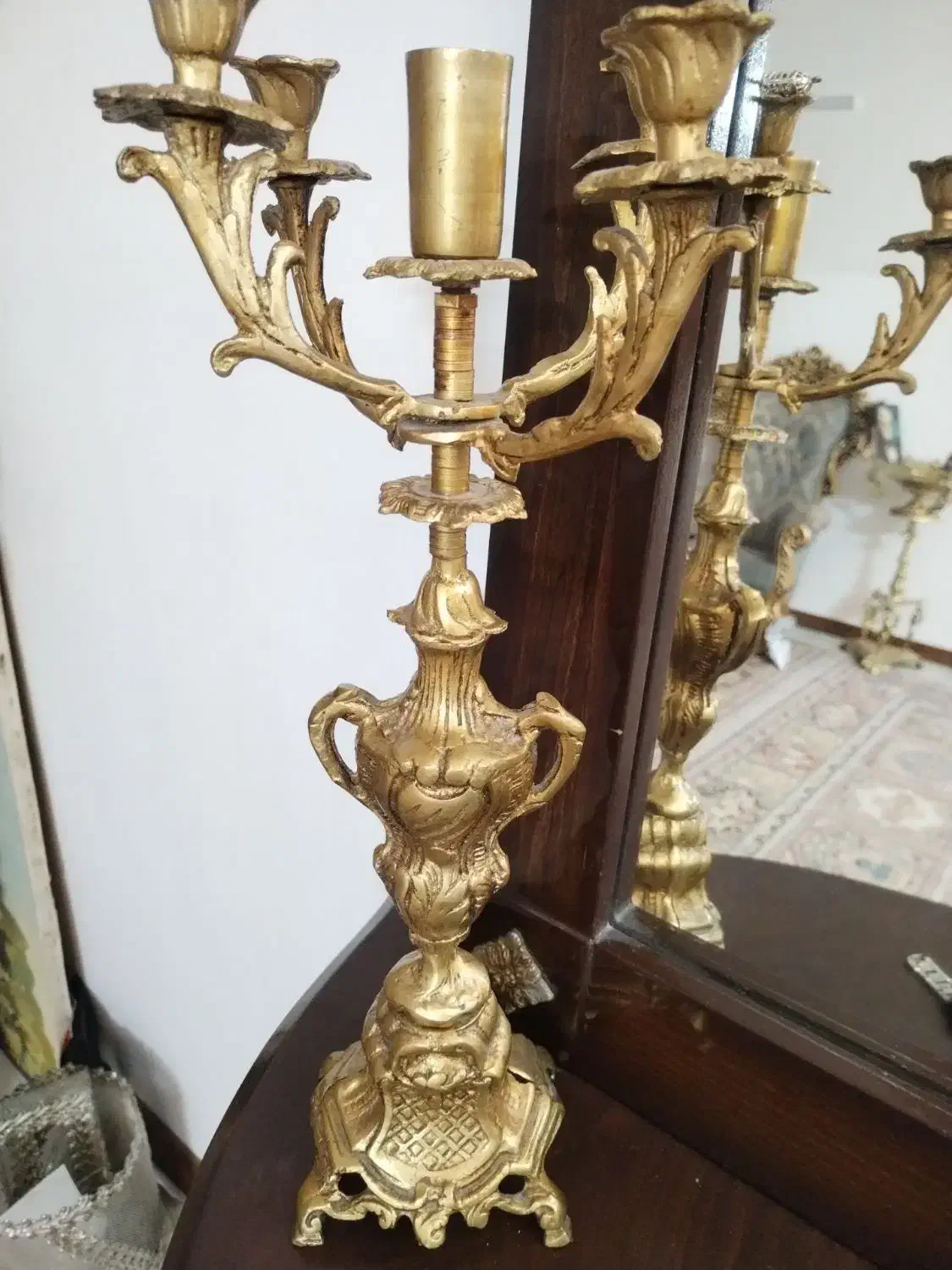 شمعدان|کلکسیون اشیاء عتیقه|مشهد, مشهدقلی|دیوار