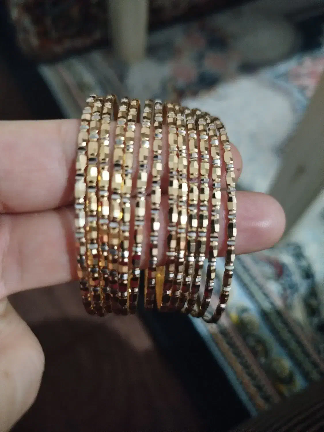 النگومفتولی سایز۳ دونه ای ۴گرمو نیم تا ۴گرمو هفتصد|جواهرات|سنقر, |دیوار