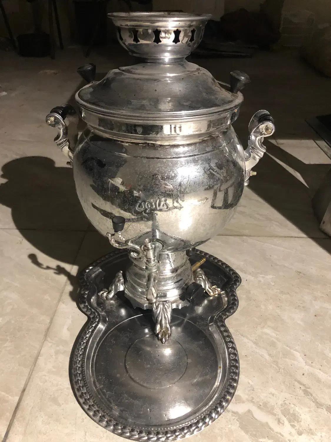 سماور گازی ۸ لیتری خاتون|سماور، چای‌ساز، قهوه‌ساز|نوشهر, |دیوار