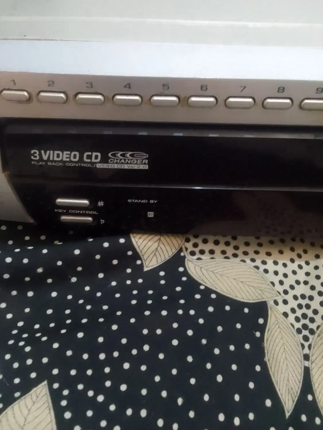 دستگاه سی دی سالم بدون کنترل|پخشکننده DVD و ویدیو|اقبالیه, |دیوار