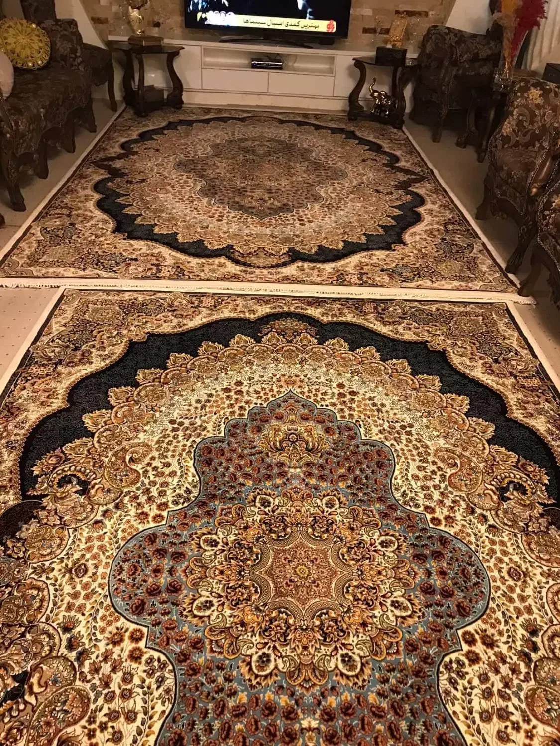 سه تخته قالی یکی نه متری و دوتا شش متری|فرش|بندر امام خمینی, |دیوار