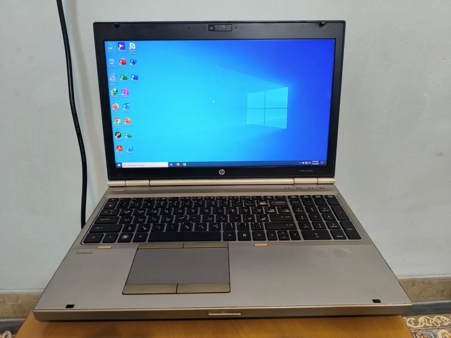 لپ تاپ i7 hp سری QM رم ۸ تمیز|رایانه همراه|شیراز, زرهی|دیوار