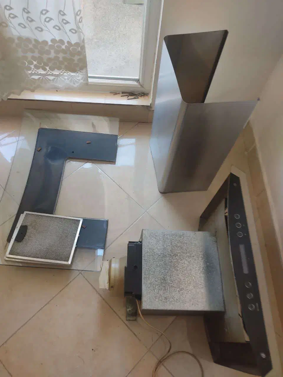 هود آشپزخانه کار کرده مدل بیمکث سالم|هود|ری, سیزده آبان|دیوار