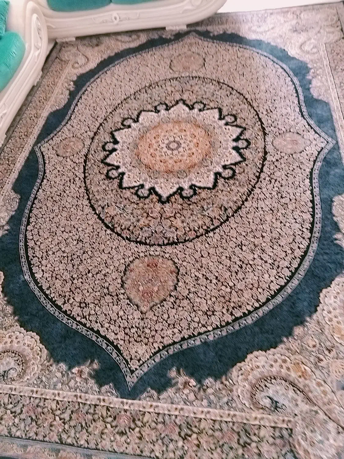 دو عدد فرش ۹ متری باغ بهشت 1050 شانه|فرش|رباطکریم, رباطکریم|دیوار