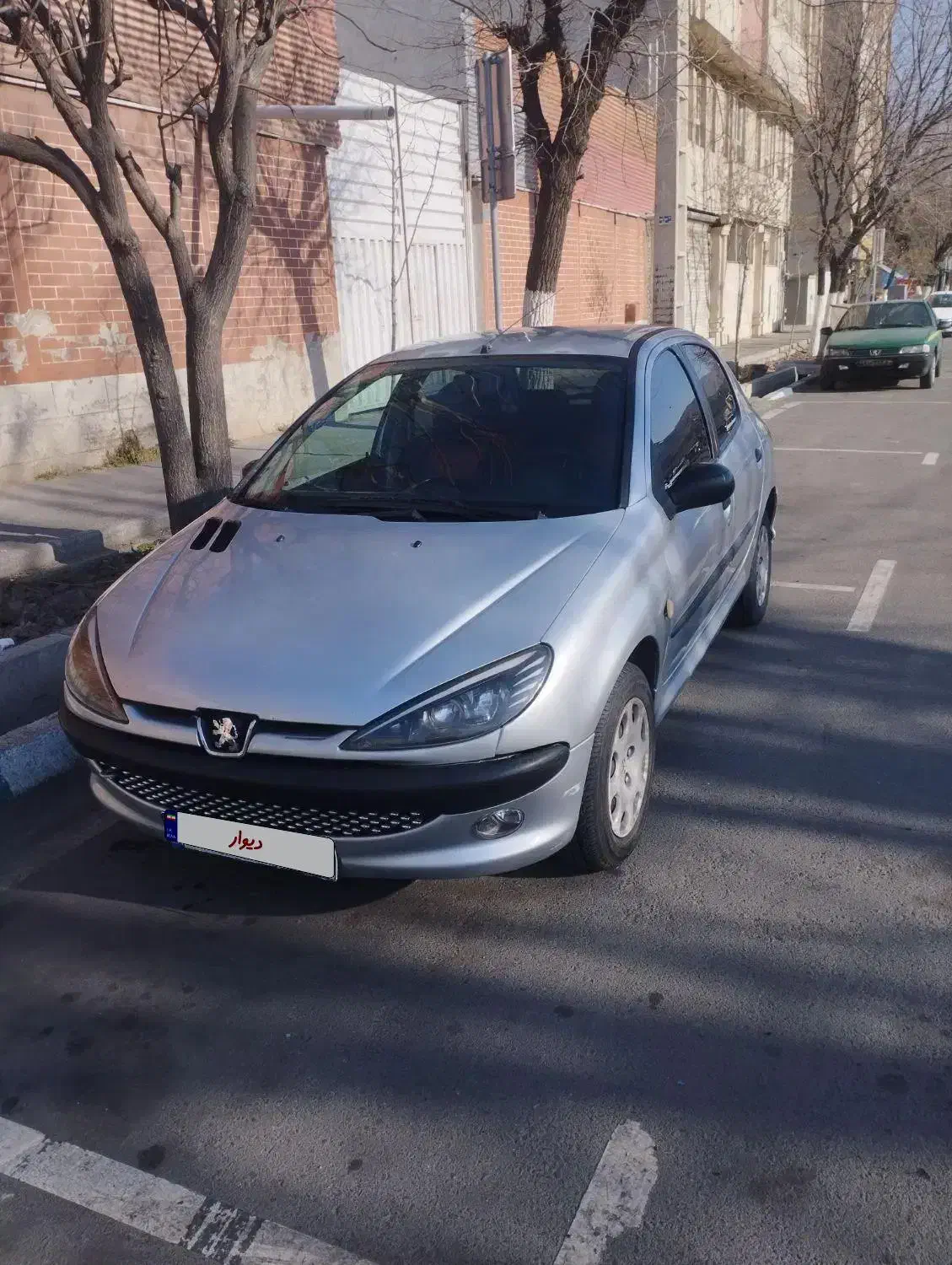 206 نقره ای|خودرو سواری و وانت|تهران, جوادیه تهرانپارس|دیوار