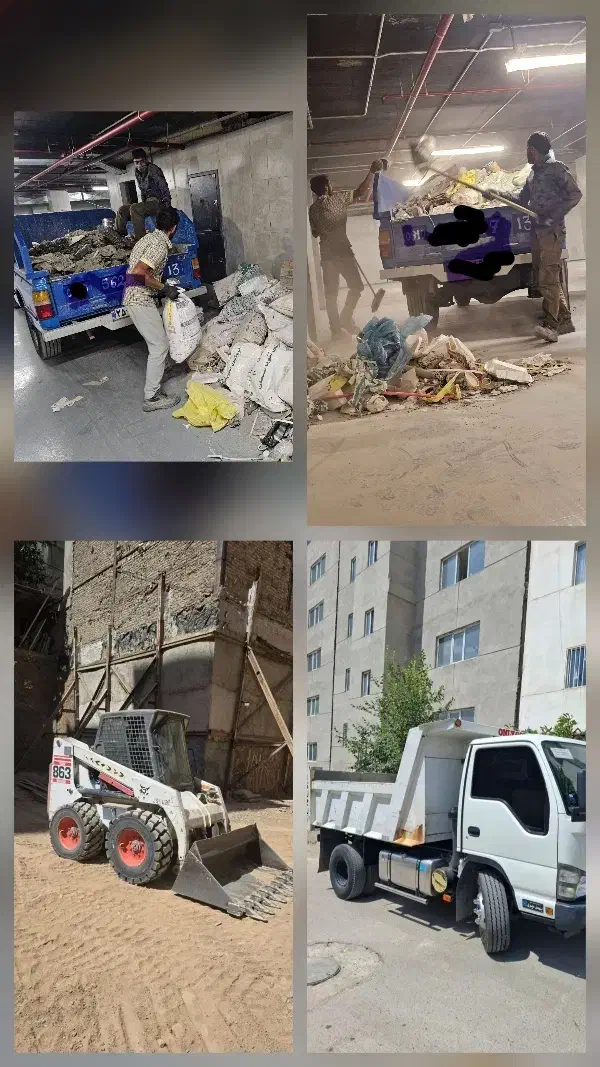 حمل نخاله با نیسان و ایسوزو و بابکت و خاک برداری|خدمات حمل و نقل|تهران, تجریش|دیوار
