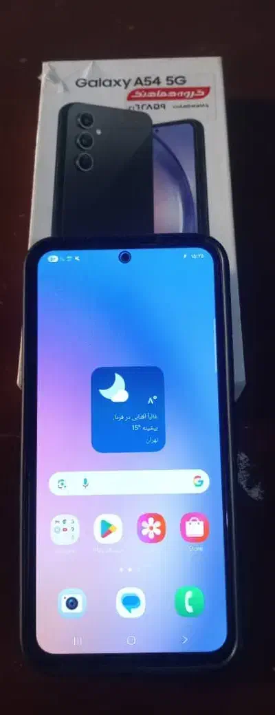 سامسونگ A 54  با رام ۸/۱۲۸ /5G|موبایل|قم, زینبیه|دیوار