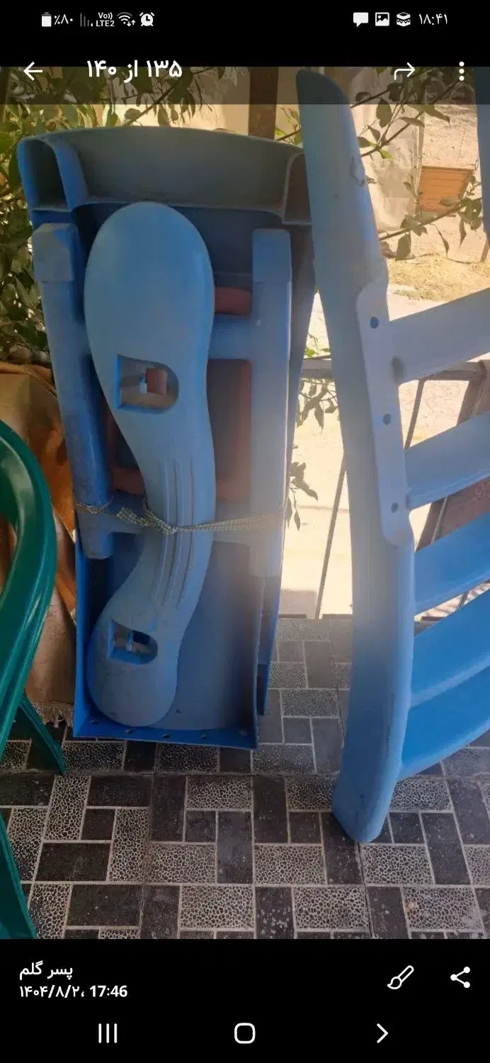 سرسره بزرگ در حد نو|اسباب و اثاث بچه|رودهن, |دیوار