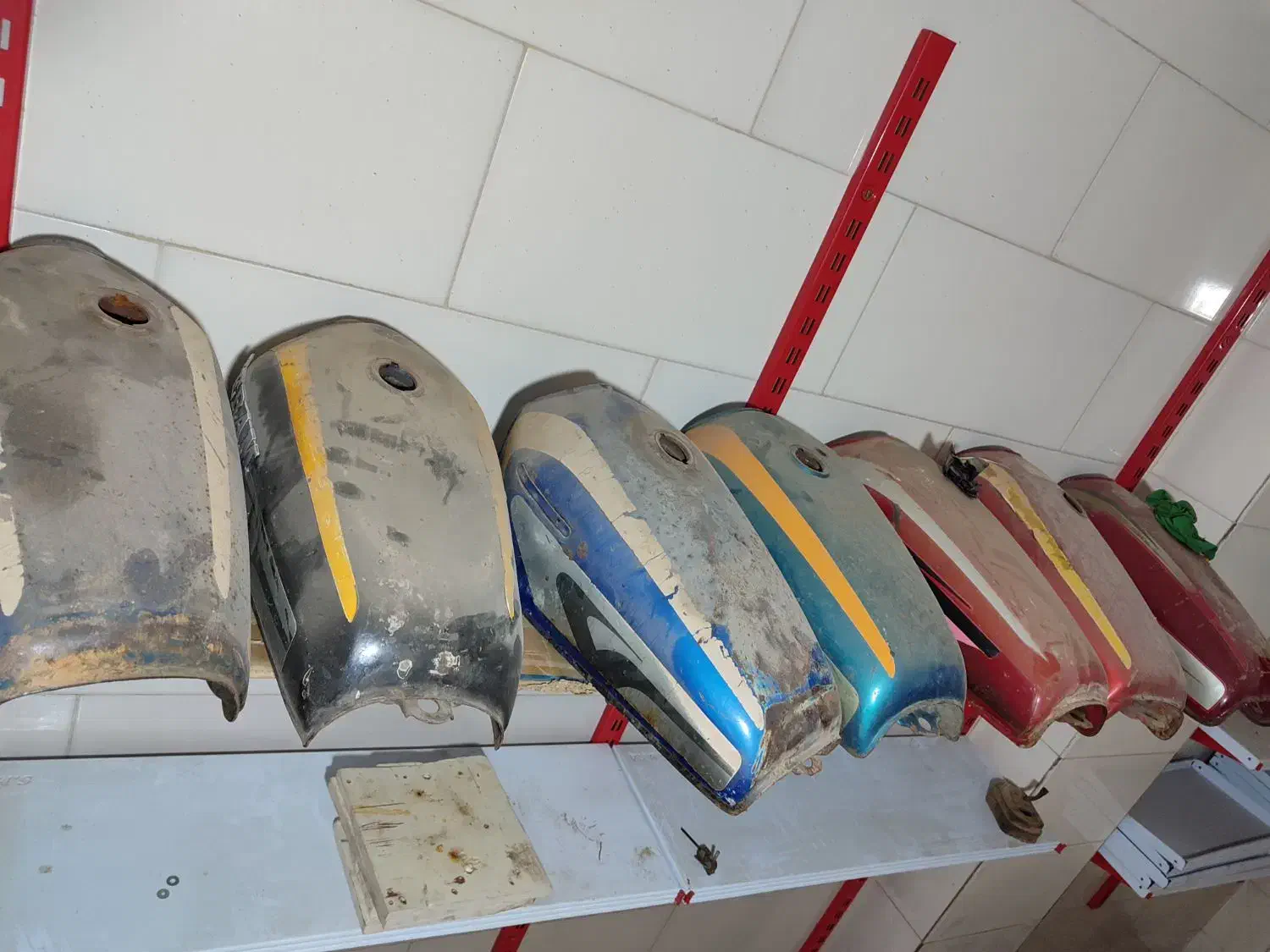 باک موتور سیکلت دست دوم|قطعات یدکی و لوازم جانبی|بندر گناوه, |دیوار