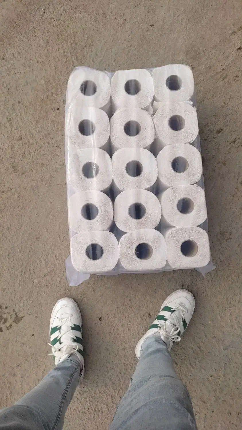 دستمال کاغذی لوله ای فله ای|مواد شوینده و دستمال کاغذی|کبودرآهنگ, |دیوار