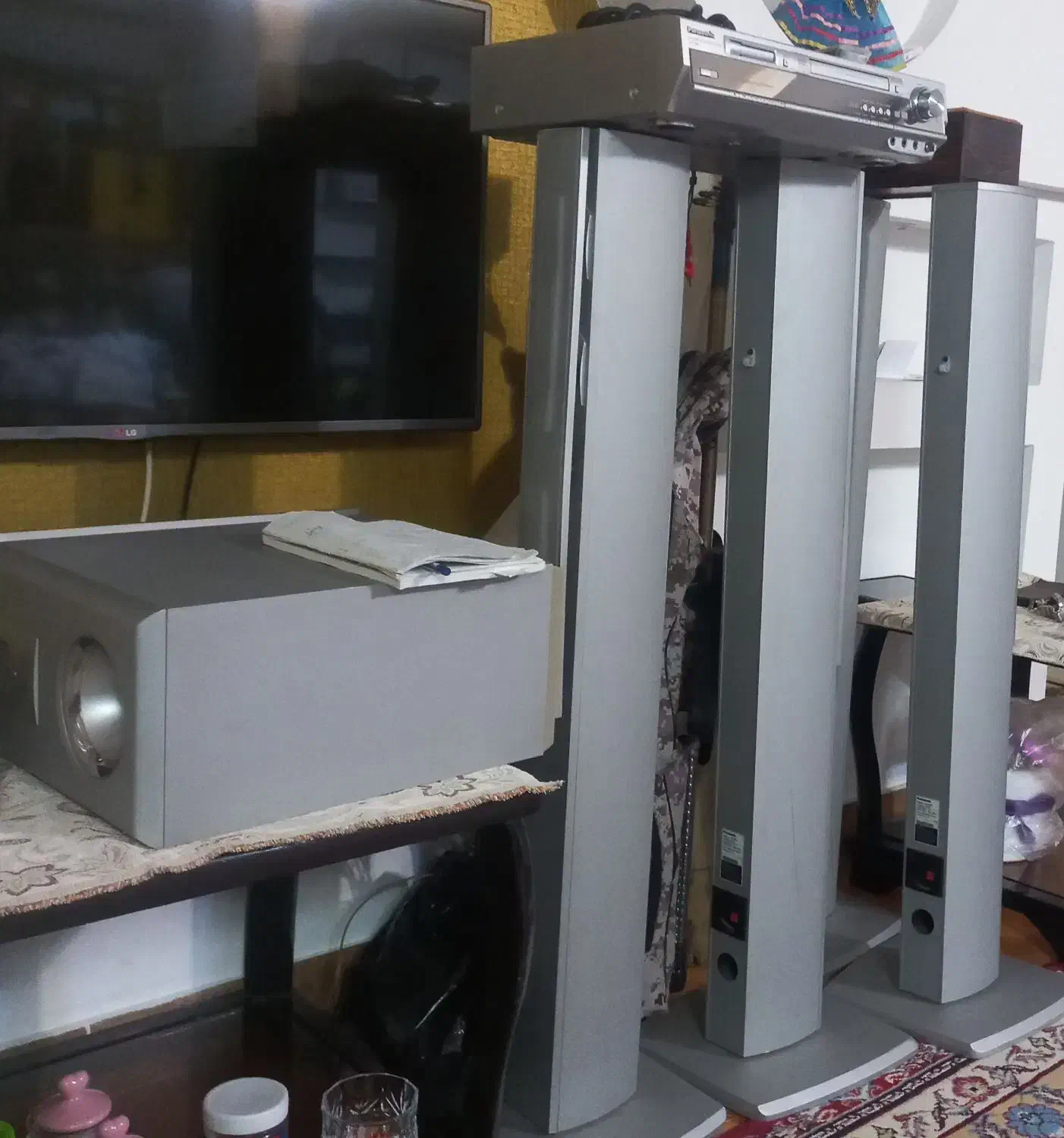 سینما خانگی پاناسونیک|سیستم صوتی خانگی|صومعهسرا, |دیوار