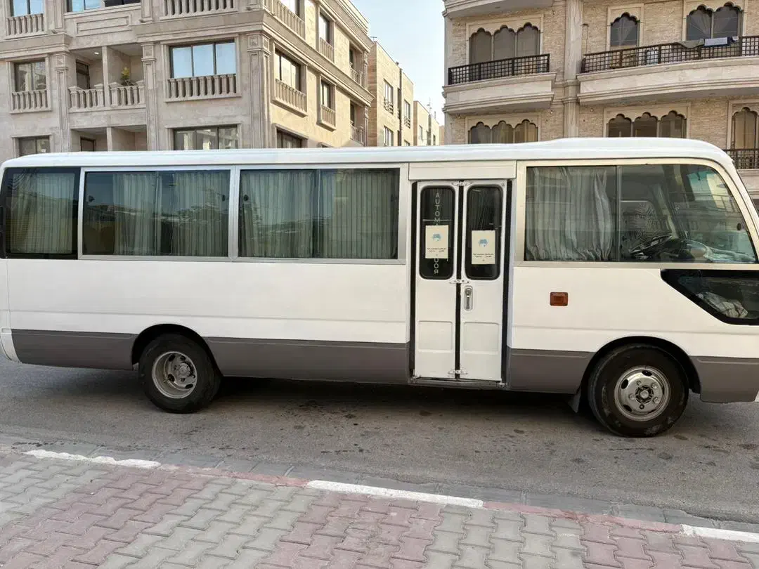 مینی بوس تویوتا کاستر خطی|خودرو سنگین|کیش, |دیوار