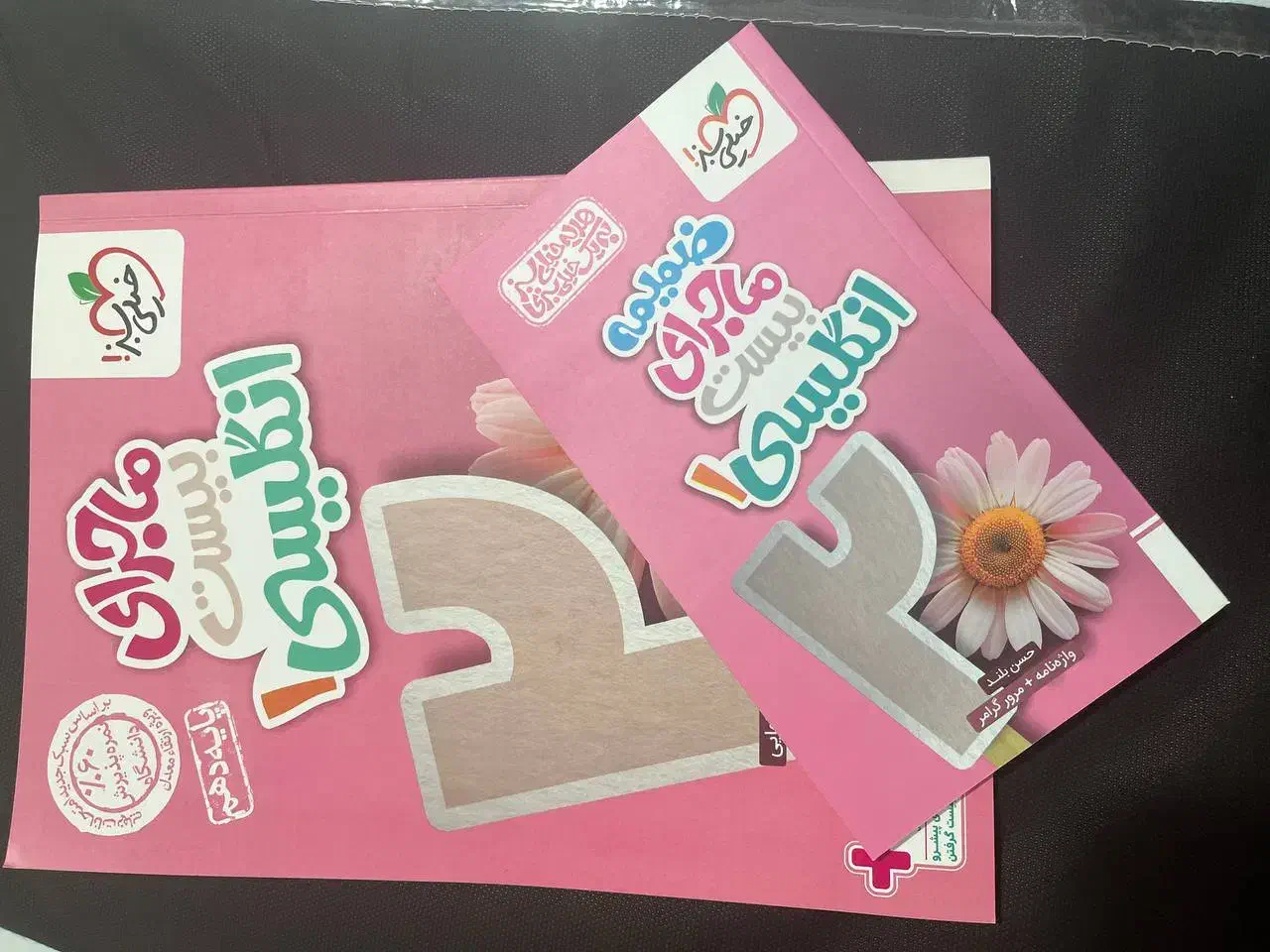 کتاب زبان ماجرای بیست دهم  و کتاب ضمیمه جیبی|کتاب و مجله آموزشی|تهران, مسعودیه|دیوار