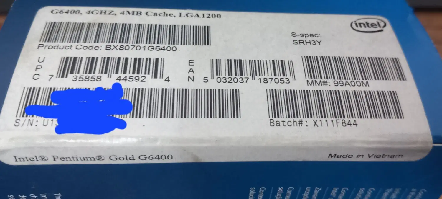cpu 6400 gold lga 1200|قطعات و لوازم جانبی رایانه|لنجان, |دیوار