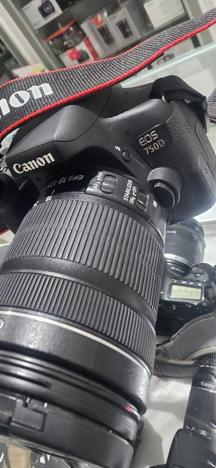 دوربین کنون 750D با لنز 18 135|دوربین عکاسی و فیلمبرداری|یزد, |دیوار