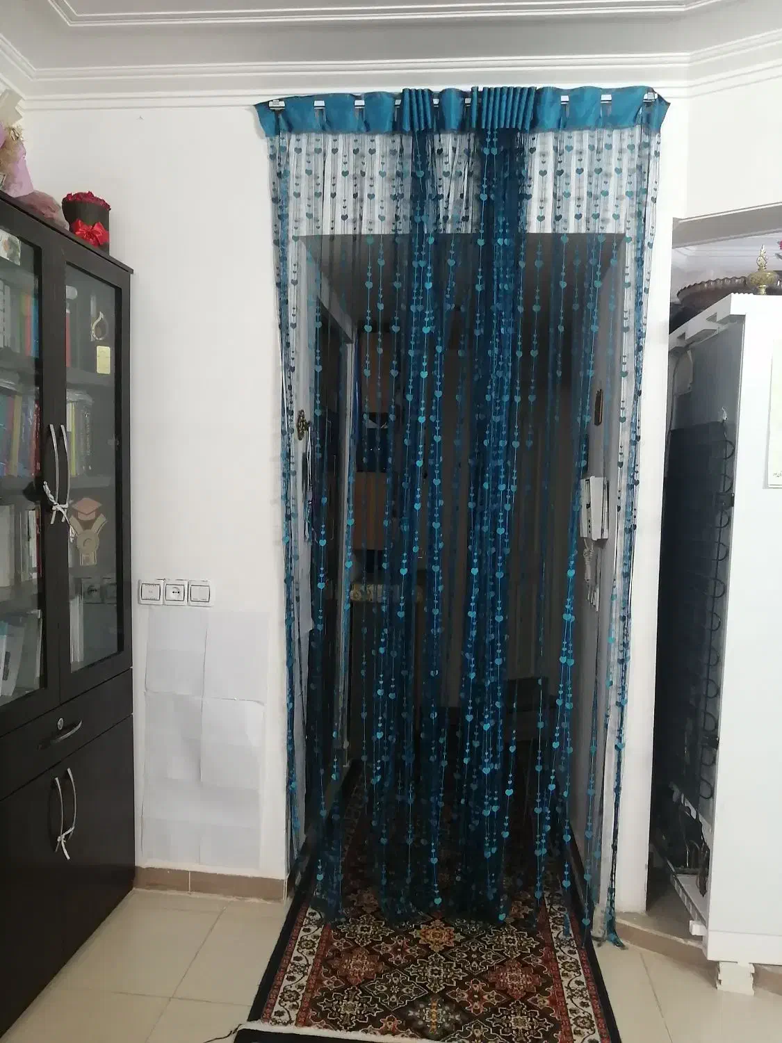 پرده مخصوص ورودی ها و چارچوب و راهرو|پرده، رانر، رومیزی|بروجرد, |دیوار